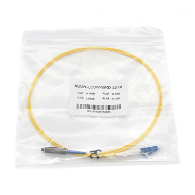 LSZH PVC Om4 Patch Cable Multimode Fiber Patch Leads 0,9mm 2,0mm 3,0mm