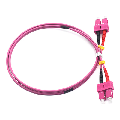 High-Performance OM4 MM Fiber Optic Patch Cord SC PC naar SC PC voor naadloze gegevensoverdracht