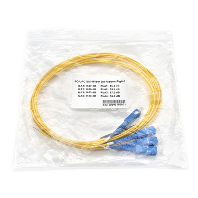 LSZH Duplex FC UPC naar SC APC Fiber Optic Patch Cord voor hogesnelheidsinternetverbinding