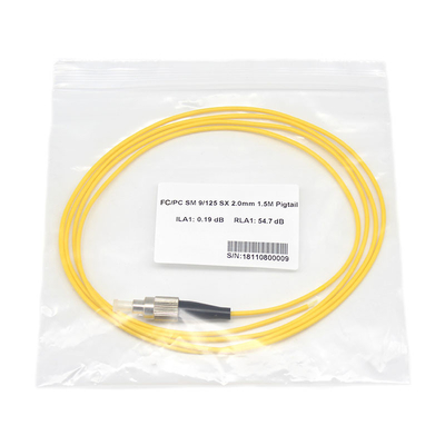 Multimode en single-mode glasvezel pigtail assemblage met FC UPC connector