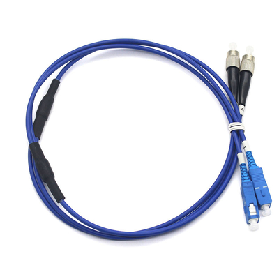 LSZH Duplex Sc Fiber Patch Cable Lc Fiber Jumper SC/UPC naar FC/UPC