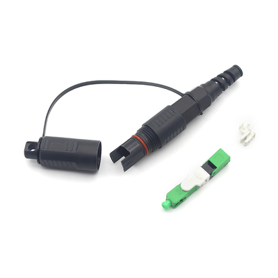 Optische snelle connectoren van het type H, versterkt met veldassemblage voor FTTH/FTTP-netwerken