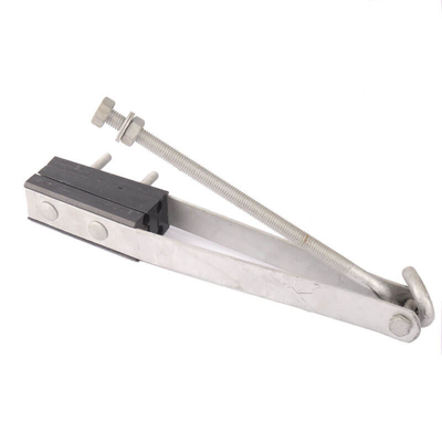 Aluminium legering optische kabel Anker Klem voor 4 geleiders naar paal of muur