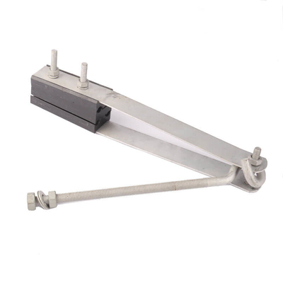 Aluminium legering optische kabel Anker Klem voor 4 geleiders naar paal of muur