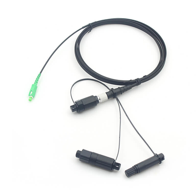 3-in-1 Fast Connector Vooraf verbonden FTTH Drop Cable G657A2 SM