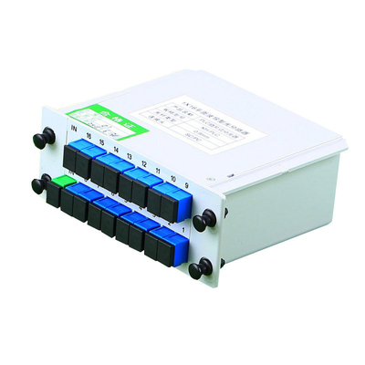 FTTH 1:16 PLC-splitter met glasvezelcassette