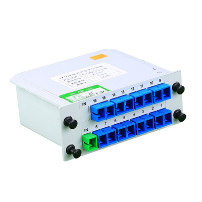 FTTH 1:16 PLC-splitter met glasvezelcassette