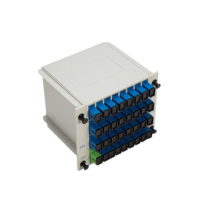 1: 32 1,5 m PLC splitter SC UPC cassette type in EPON BPON en GPON netwerk