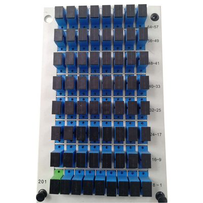 SC UPC 1:64 Glasvezel Cassette Type PLC Splitter 1m, 1.5m