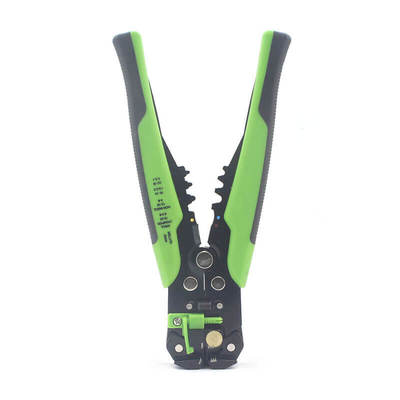 Zinklegeringen automatische draad stripper met groene handgreep 0.2-6mm2 Capaciteit