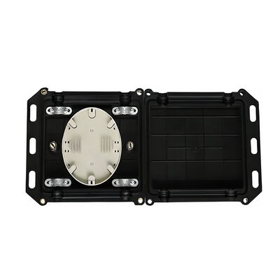 Mini Vierkante Type Glasvezel Lasdoos 2 In 2 Uit voor 12-24 Vezels met ABS+PC Materiaal