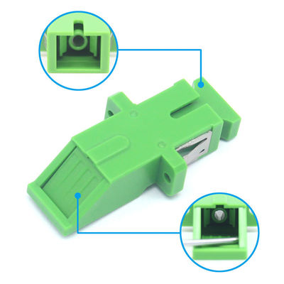4g Network Fiber Optic SC APC SM SX Adapter met automatische helling sluiter flens opslagtemperatuur. -40°C tot 85°C
