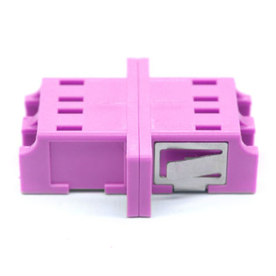 OM4 Apc Fiber Connector Multimode Duplex Adapter Network met flens