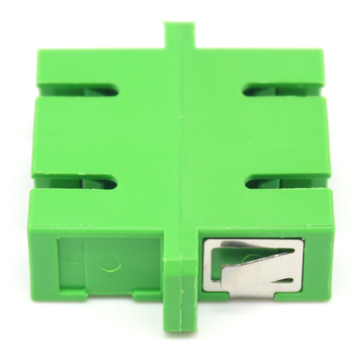 CATV-systeem Multimode Duplex Mini Sc Apc Glasvezel Adapter Met Flens