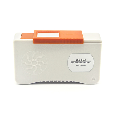Wit Oranje St Fiber Cleaner Connector Reiniging Kit Voor SC FC MU LC ST D4 DIN Connectors