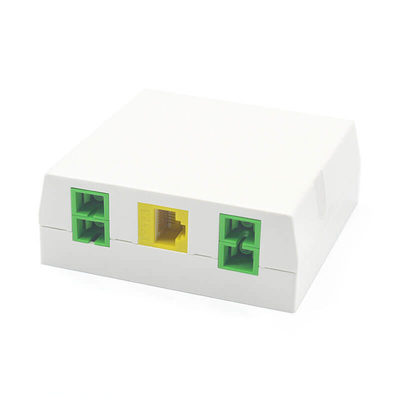 4 poorten zelfclip glasvezel terminal stopcontact SC adapters voor wandmontage