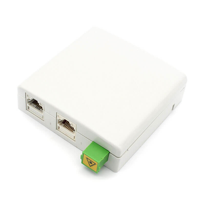 FTTH Indoor Fiber Optic Outlet Wall Mounted Fiber Termination Box