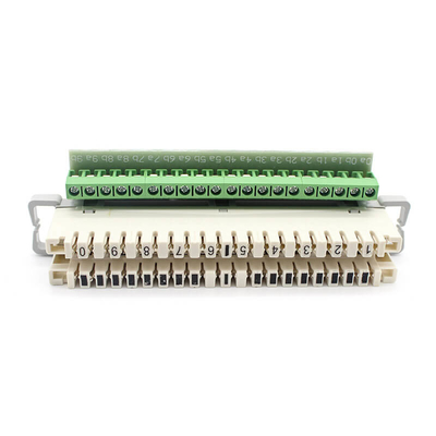 Binnen KRONE LSA-module Idc met schroefterminal Flexibel groen