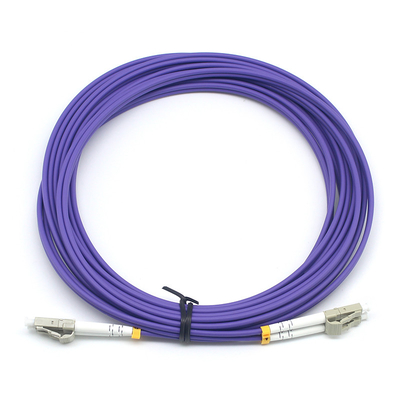 LSZH DX Fiber Patch Leads Custom Fiber Optic Patch Kabels Multimode