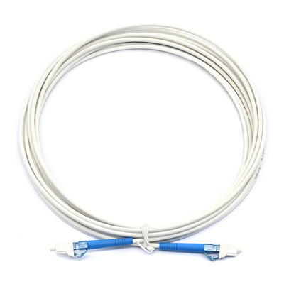 White Telecom Fiber Jumper Cables MU UPC naar MU UPC SM CE gecertificeerd