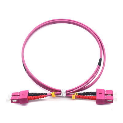 High-Performance OM4 MM Fiber Optic Patch Cord SC PC naar SC PC voor naadloze gegevensoverdracht