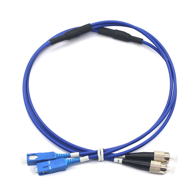 LSZH Duplex Sc Fiber Patch Cable Lc Fiber Jumper SC/UPC naar FC/UPC