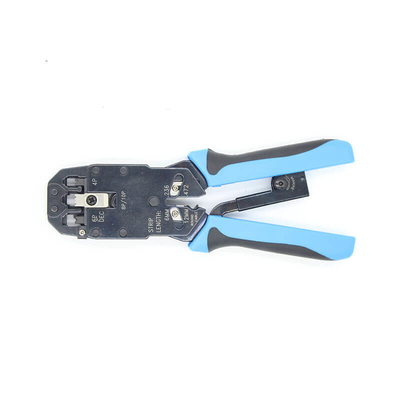 Industriële RJ-45 RJ-12 RJ-11 Crimping Tool met stripper