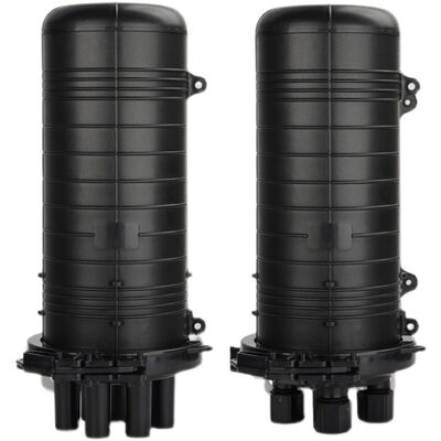 Buiten IP68 Waterdichte 96 Vezels Dome Glasvezel Lasmof 1 In 4 Uit Met Adapters