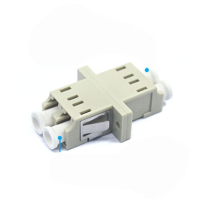 Metalen behuizing met vezel DX LC UPC Duplex sm Adapter met flens met een laag insetsverlies van 0,2 dB