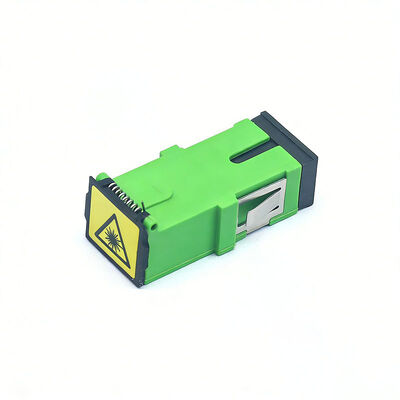 Invoegverlies ≤ 0,2 dB Glasvezel SC-adapter Simplex met automatische sluiter en duurzaamheid van 500 cycli
