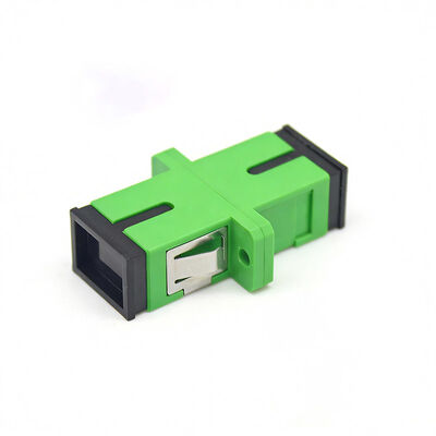 4g Network Fiber Optic SC APC SM SX Adapter met automatische helling sluiter flens opslagtemperatuur. -40°C tot 85°C