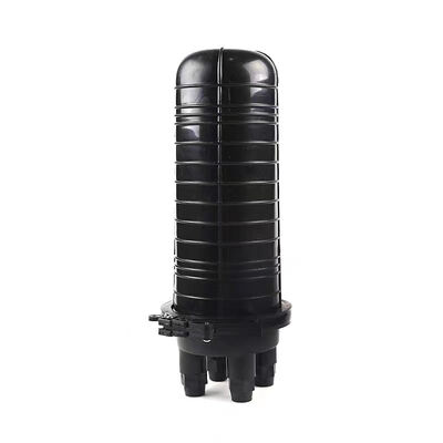 Pol gemonteerd 2 In 2 Out Ports 24 cores Dome glasvezel splice sluiting