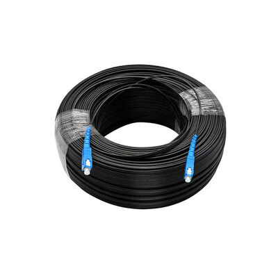 LSZH Low Loss G657A1/A2 SC APC naar SC APC FTTH Flat Drop Patch Cord