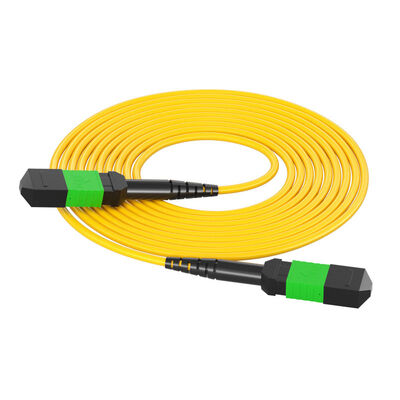 5G Telecommunicatie ≤0.5dB 8/12/24 Cores Single Mode MPO naar MPO Fiber Patchkabel
